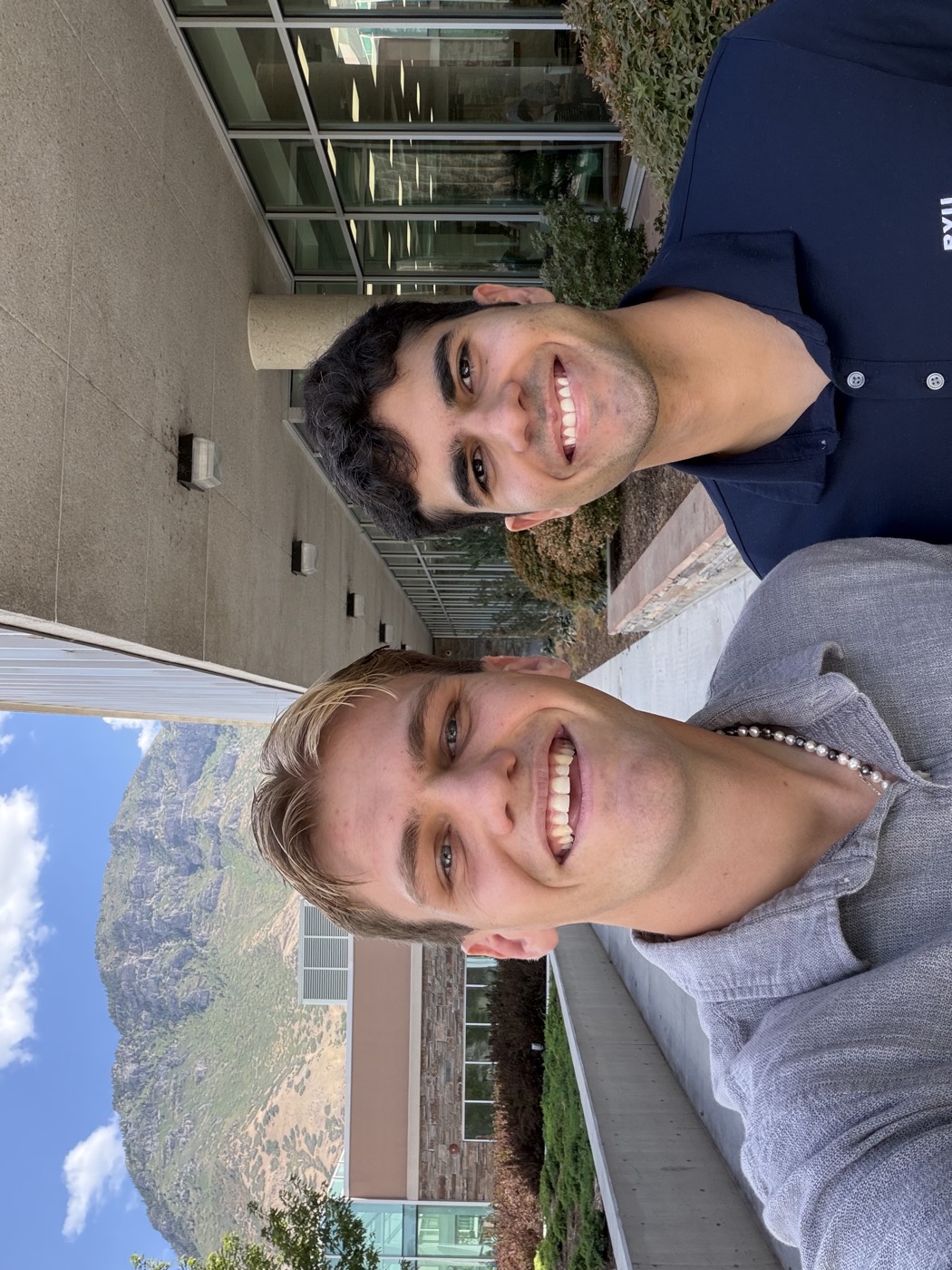 Michael Gale and Nycolas De Oliveira, founders of Provo Light Guys